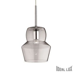 Lampadario sospensione Ideal Lux Zeno SP1 SMALL TRASPARENTE 003108