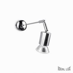 Lampada da parete Applique Ideal Lux Strale AP1 CROMO 013206