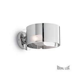 Lampada da parete Applique Ideal Lux Anello AP1 CROMO 028323