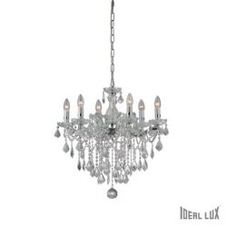 Lampadario sospensione Ideal Lux Florian SP6 CROMO 035628