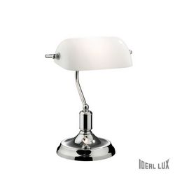 Lampada da tavolo Ideal Lux Lawyer TL1 CROMO 045047