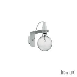 Lampada da parete Applique Ideal Lux Minimal AP1 BIANCO 045191