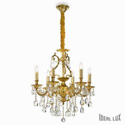 Lampadario sospensione Ideal Lux Gioconda SP6 ORO 060507