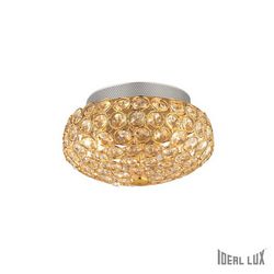 Plafoniera Ideal Lux King PL3 ORO 075402