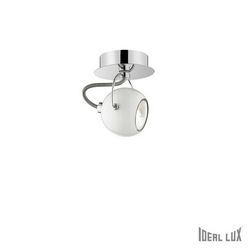 Lampada da parete Applique Ideal Lux Lunare AP1 BIANCO 077888