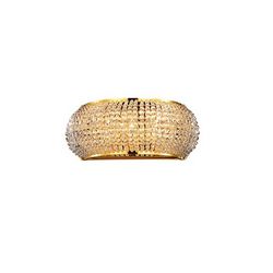 Lampada da parete Applique Ideal Lux Pasha AP3 ORO 082288