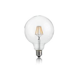 Confezione da 10 Lampadine Led Ideal Lux CLASSIC E27 8W GLOBO D95 TRASP 3000K 101323