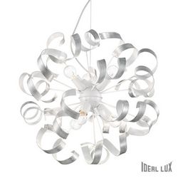 Lampadario sospensione Ideal Lux Vortex SP6 ARGENTO 101613