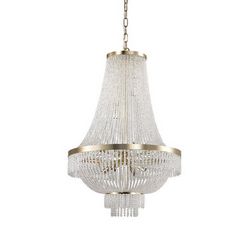 Lampadario sospensione Ideal Lux Augustus SP12 ORO 113197