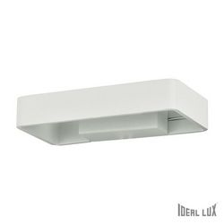 Lampada da parete Applique Ideal Lux Zed AP1 SQUARE BIANCO 115191