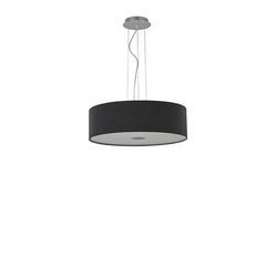 Lampadario sospensione Ideal Lux Woody SP4 NERO 122243