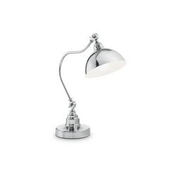 Lampada da tavolo Ideal Lux Amsterdam TL1 CROMO 131757