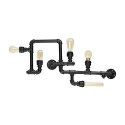 Plafoniera Ideal Lux Plumber PL5 NERO 136707