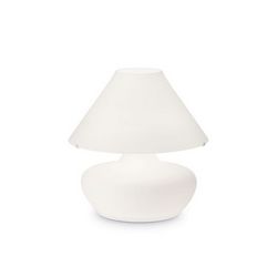 Lampada da tavolo Ideal Lux Aladino TL3 D35 BIANCO 137285