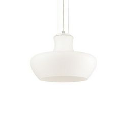 Lampadario sospensione Ideal Lux Aladino SP1 D45 BIANCO 137308