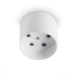 Bilanciere Ideal Lux Rosone METALLO 5 LUCI ROUND BIANCO 138091