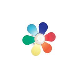 Lampada da parete Applique Ideal Lux Flower AP1 D30 141329