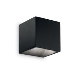 Lampada da parete Applique Ideal Lux Rubik AP1 NERO 142302