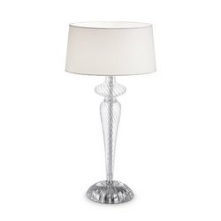 Lampada da tavolo Ideal Lux Forcola TL1 BIANCO 142593