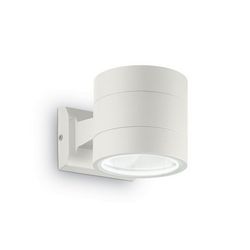 Lampada da parete Applique Ideal Lux Snif ROUND AP1 BIANCO 144283