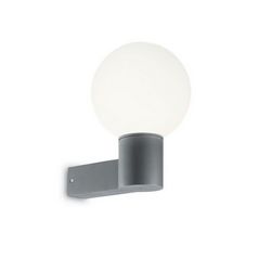 Lampada da parete Applique Ideal Lux Symphony AP1 GRIGIO 146591