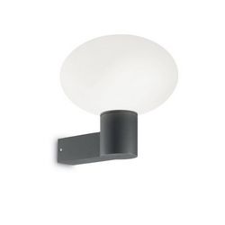 Lampada da parete Applique Ideal Lux Armony AP1 ANTRACITE 147291