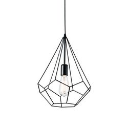 Lampadario sospensione Ideal Lux Ampolla-3 SP1 NERO 148175
