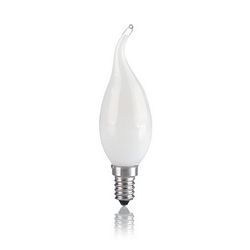 Confezione da 10 Lampadine Led Ideal Lux CLASSIC E14 4W COLPO VENTO BIANCO 3000K 151793