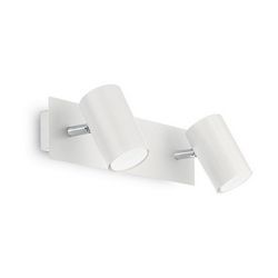 Lampada da parete Applique Ideal Lux Spot AP2 BIANCO 156736