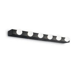 Lampada da parete Applique Ideal Lux Prive AP6 NERO 159508