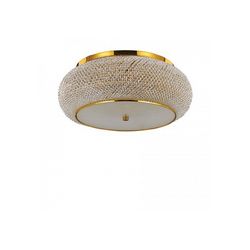 Plafoniera Ideal Lux Pasha PL14 ORO 165004