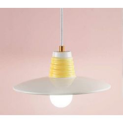 Lampadario sospensione Ideal Lux Heidi SP1 D26 GIALLO 166346