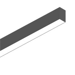 Profilo Fluo Wide 1200 4000k Black Ideal Lux 192505