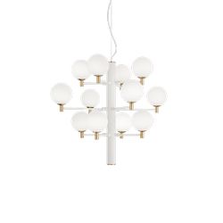 Lampadario sospensione Ideal Lux Copernico Sp12 Bianco 197302