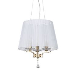Lampadario sospensione Ideal Lux Pegaso Sp3 Ottone Satinato 197715