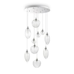 Lampadario sospensione Ideal Lux Baco Sp10 Cromo 199795