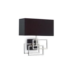 Lampada da parete Applique Ideal Lux Luxury Ap1 Cromo 201054