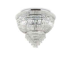 Plafoniera Ideal Lux Dubai Pl6 Cromo 207186