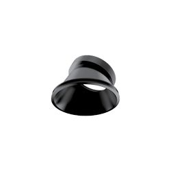 Dynamic Reflector Round Slope Black Ideal Lux 211855