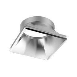 Faretto da incasso Ideal Lux Dynamic Reflector Square Fixed Chrome 221656