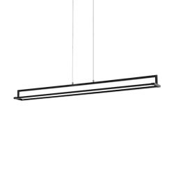 Lampadario sospensione Ideal Lux Rail Sp Nero 235141