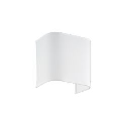 Lampada da parete Applique Ideal Lux Gea Paralume Ap2 Bianco 239576