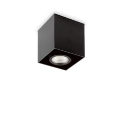Plafoniera Ideal Lux Mood Pl1 D09 Square Nero 243948