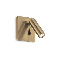 Lampada da parete Applique Ideal Lux Lite Ap Ottone 250120