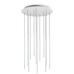 Lampadario sospensione Ideal Lux Filo Sp12 Bianco 263441