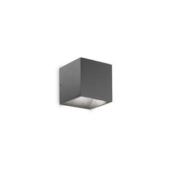 Lampada da parete Applique Ideal Lux Rubik Ap1 D07 Antracite 3000k 269184