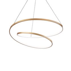 Lampadario sospensione Ideal Lux Oz Sp D80 Ottone 269467