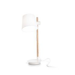 Lampada da tavolo Ideal Lux Axel Tl1 Bianco 282091
