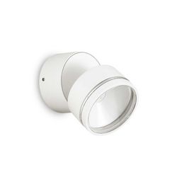 Lampada da parete Applique Ideal Lux Omega Ap Round Bianco 4000k 285481