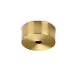 Rosone All In 3 Cavi Ottone Brunito Ideal Lux 285764